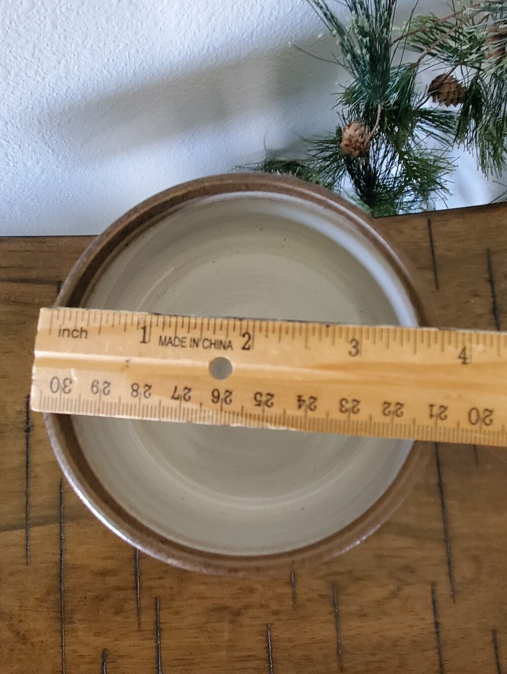 Dash of That Tracey White Brown Stoneware Bowls Set of 4 - Picture 4 of 10